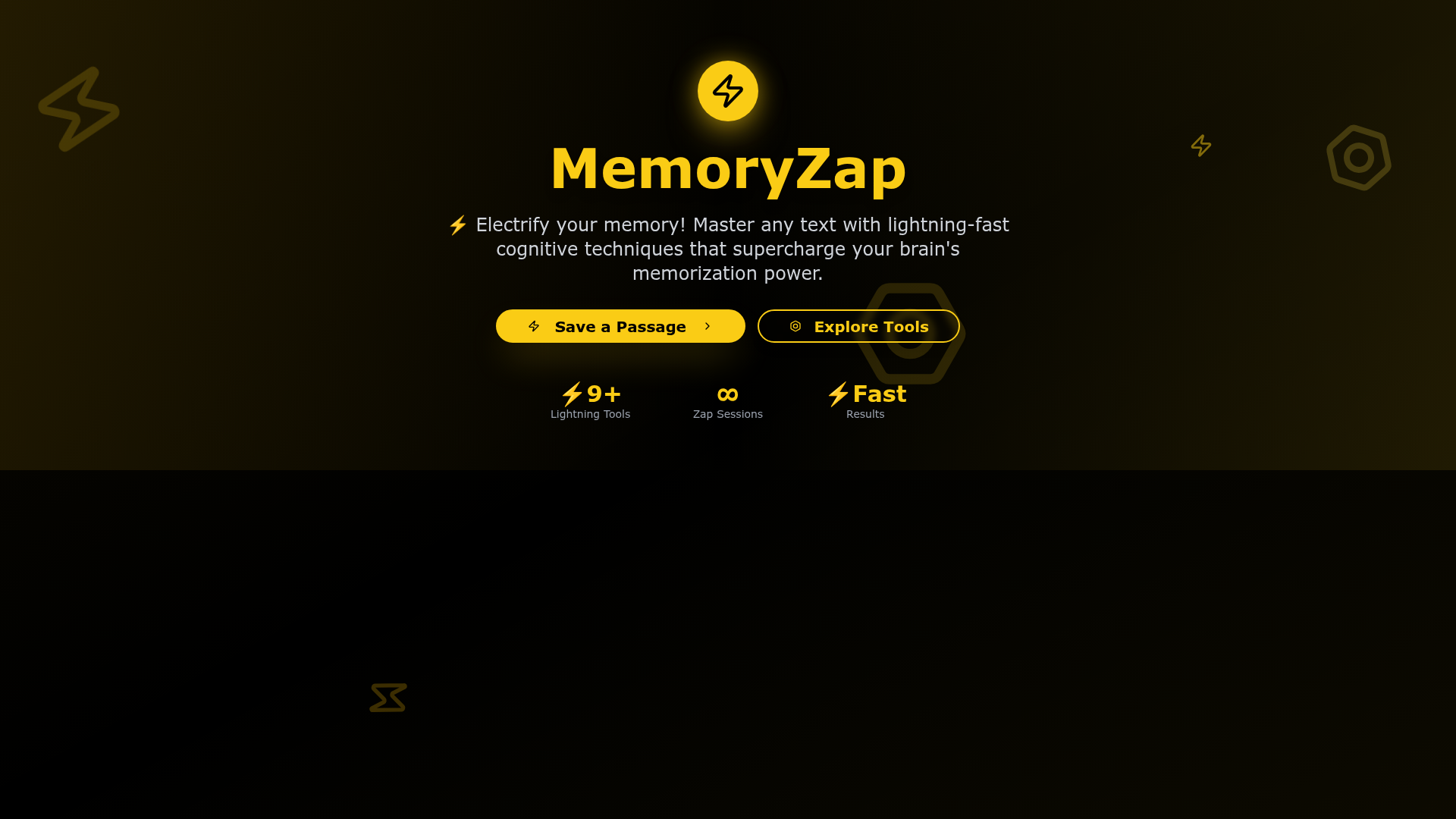 MemoryZap screenshot